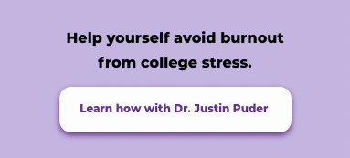 Help yourself avoid burnout from college stress 